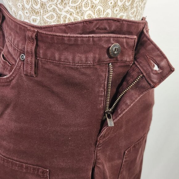 Duluth Trading Women's Size 12x29 Red Clay Fire Hose Zip Carpenter Pants Outdoor - Picture 5 of 15